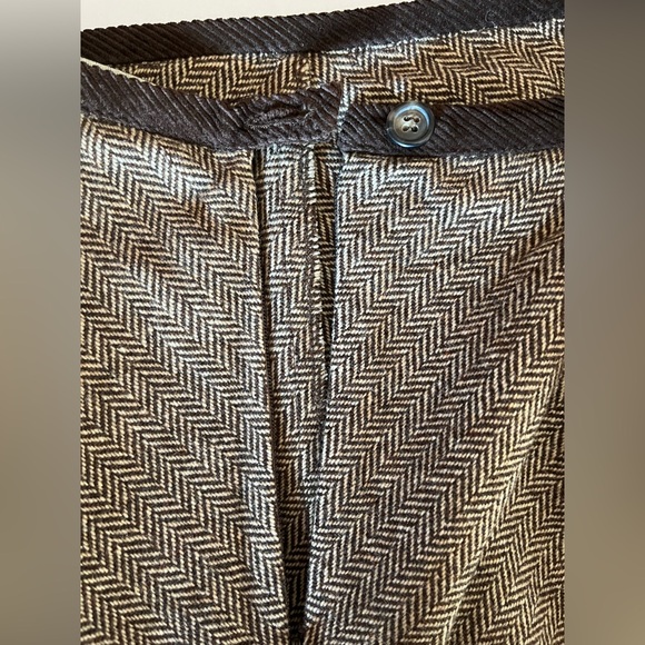 Women’s Max Mara WEEKEND LINE Wool Herringbone
Flare Long Skirt Brown size 10 - Picture 3 of 10